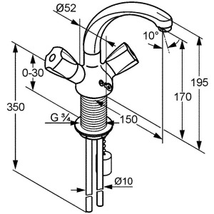 Batidora Kludi Standard 210350515