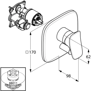 Kludi Ambienta 536500575