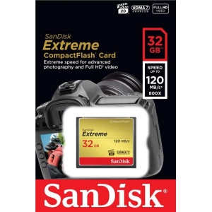 SanDisk Extreme CompactFlash 120MB/s 32Gb