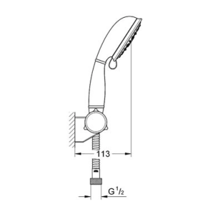 Grohe New Tempesta Rustic 100 27805000