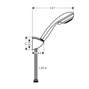 Hansgrohe Crometta 85 27568000