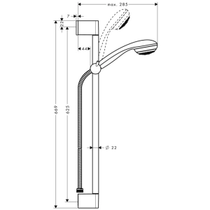 Hansgrohe Crometta 85 27652000