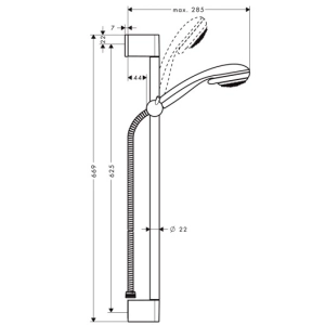 Hansgrohe Crometta 85 27763000