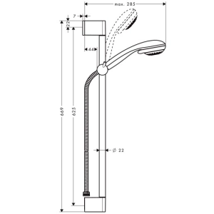 Hansgrohe Crometta 85 27767000