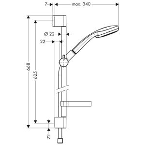 Hansgrohe Croma 100 27775000