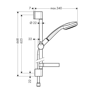 Hansgrohe Croma 100 27717000