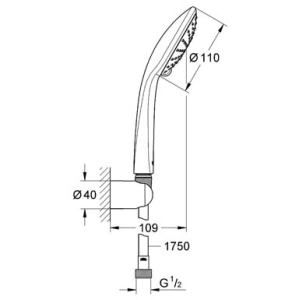 Grohe Vitalio Joy 110 Duo 27328000