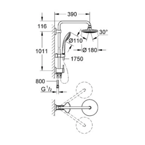 Grohe Euphoria System 180 27297001