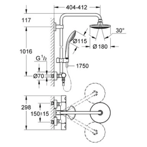 Grohe Euphoria System 180 27420001