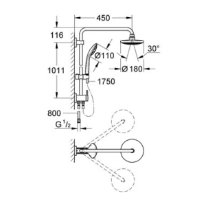 Grohe Euphoria System 180 27421001