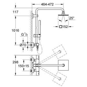 Grohe Euphoria System 150 27932000