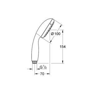 Grohe New Tempesta 100 27597000