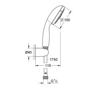 Grohe New Tempesta 100 27849000