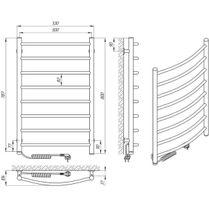 LARIS Classic 530x800/8