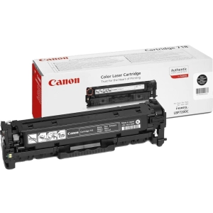 Cartucho Canon 718BK 2662B002