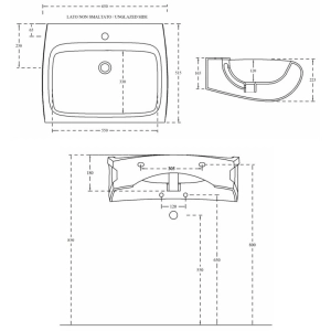 Lavabo Hidra Ceramica Hi-Line HI19