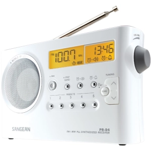 Receptor radio / reloj Sangean PR -D4