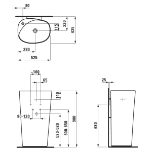 Laufen Palomba 811803