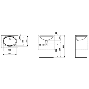 Lavabo Laufen Savoy 813192