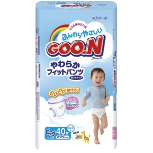 Pañales Goo.N Pants Boy XL / 40 pcs