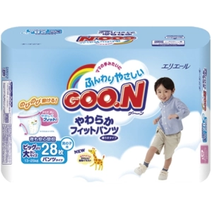 Pañales Goo.N Pants Boy XXL / 28 pcs