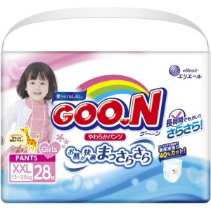 Pañales Goo.N Pants Girl XXL / 28 pcs