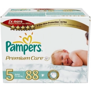 Pañales Pampers Premium Care 5 / 88 pcs