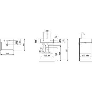 Lavabo Laufen Living 817431