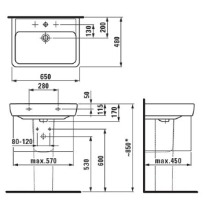 Laufen Pro 818953