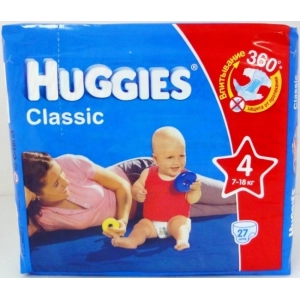 Huggies Classic 4 / 68 pcs