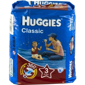 Huggies Classic 3 / 16 pcs