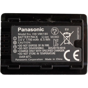 Batería de cámara Panasonic VW-VBK180