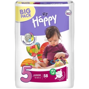 Pañales Bella Baby Happy Junior 5 / 58 pcs