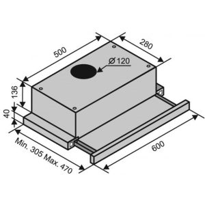 VENTOLUX Garda 60 WH 650