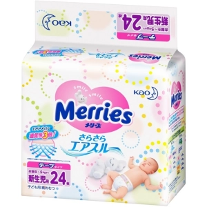 Pañales Merries Diapers NB / 24 pcs