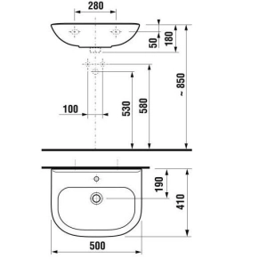 Lavabo Jika Olymp 810611