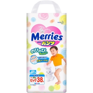 Pañales Merries Pants XL / 38 pcs