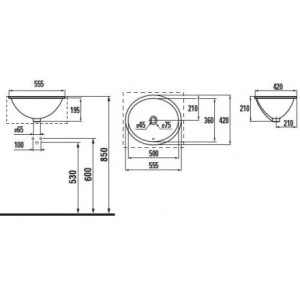 Lavabo Jika Thalia 812122