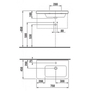 Lavabo Jika Cubito 812421