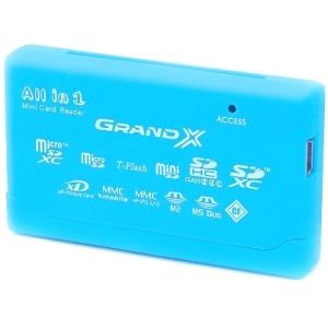 Lector de tarjetas / USB-hub Grand-X CR-X05