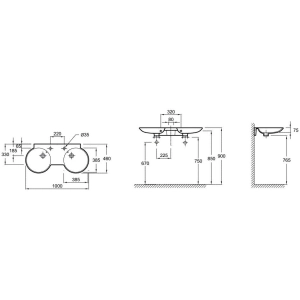 Lavabo Jacob Delafon Formilia Spherik E4502-00