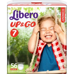 Pañales Libero Up and Go 7