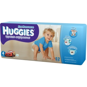 Pañales Huggies Pants Boy 4 / 52 pcs