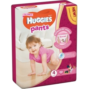 Pañales Huggies Pants Girl 4 / 52 pcs