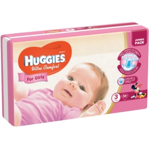 Pañales Huggies Ultra Comfort Girl 3 / 56 pcs