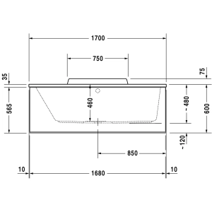 Duravit DuraStyle 170x75