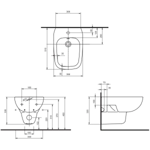 Bidé Kolo Style L25100