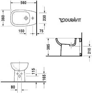 Ser Duravit D - Code 224110