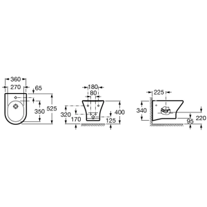 Bidé Roca Nexo A357645000