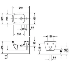 Sea Duravit Happy D .2 225815